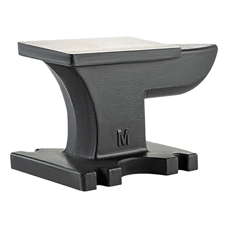 22-Pound Round-Horn Counter-Top Blacksmith Anvil With Stable Base – Black 1