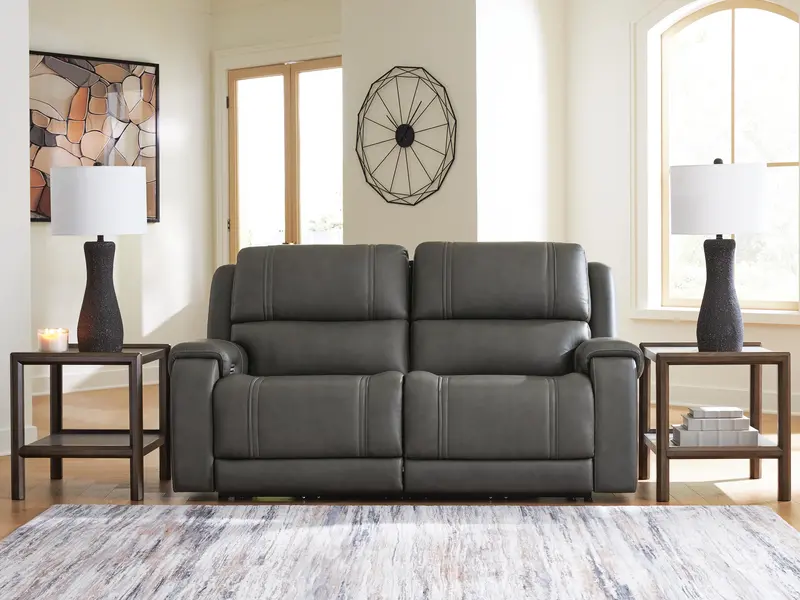 5Z Pittson 2-Piece Power Reclining Loveseat Set 1