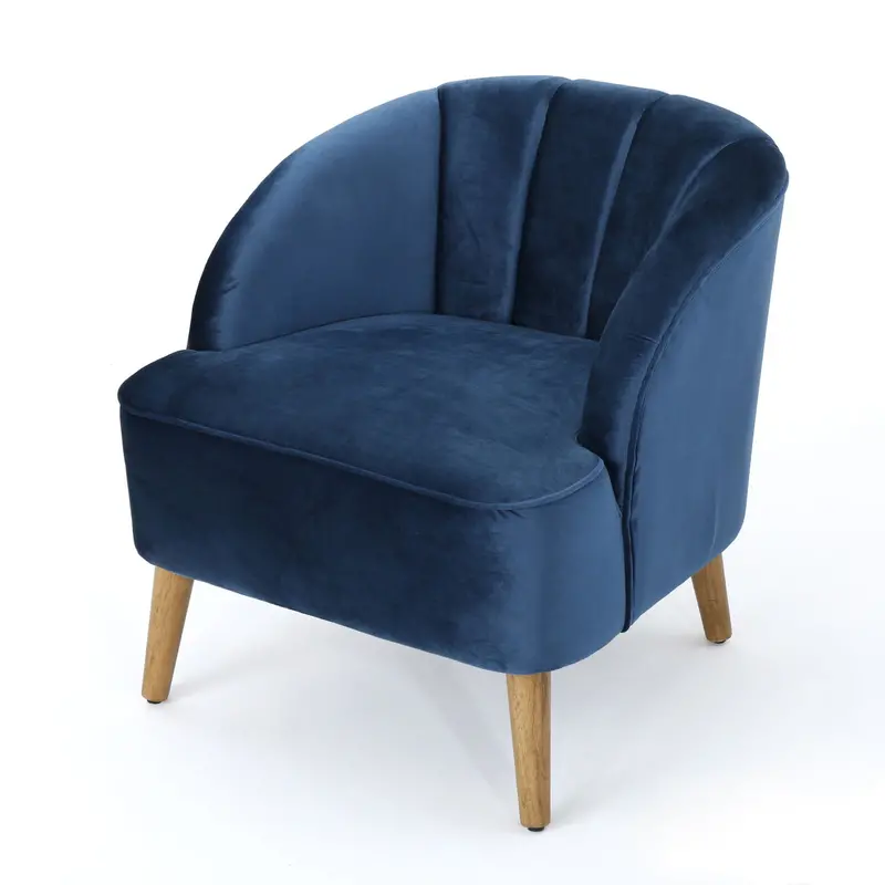 Accent Club Armchair – Modern Reading Chair With Comfortable Support 1