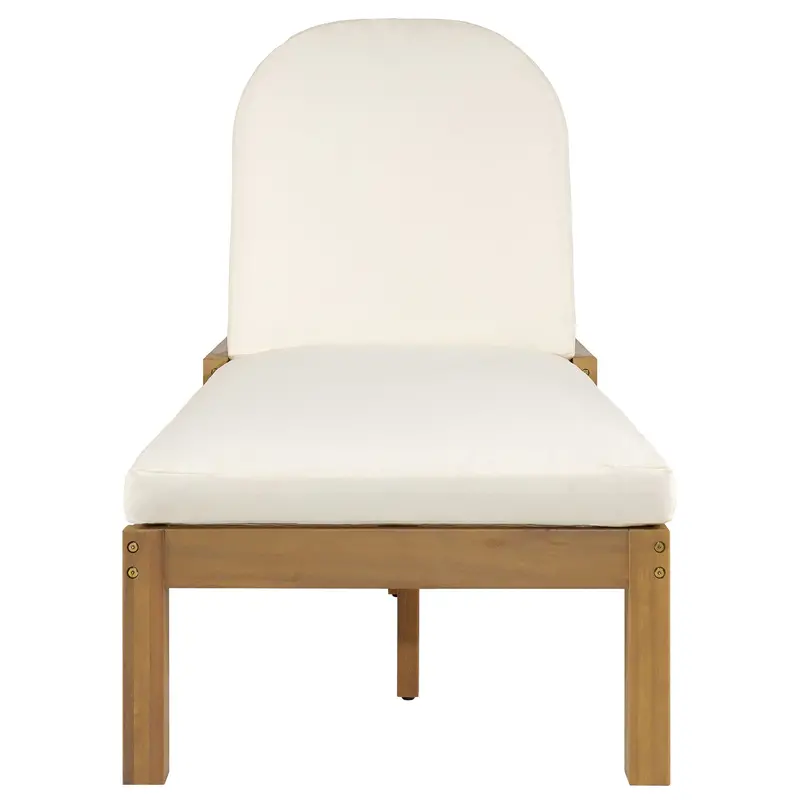 Adjustable Outdoor Chaise Lounge Set – Dual Units With 5-Position Recline 1