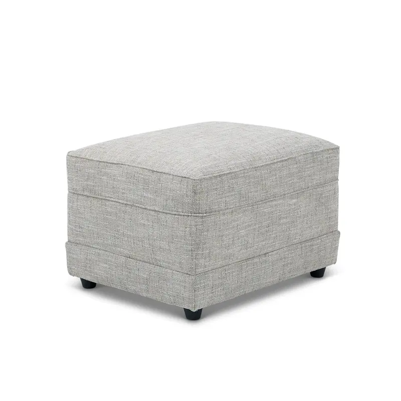 Aggie Fabric Footrest Ottoman 1