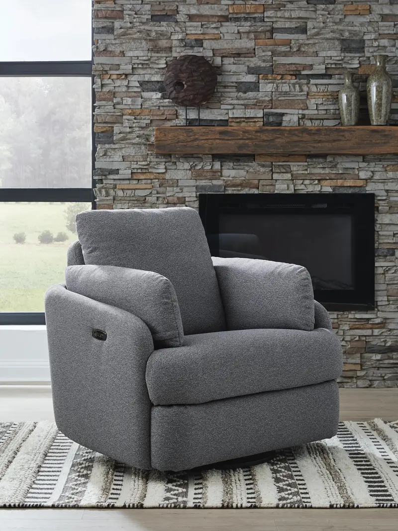 Alainmont Nuvella Next-Gen Swivel Power Recliner 1