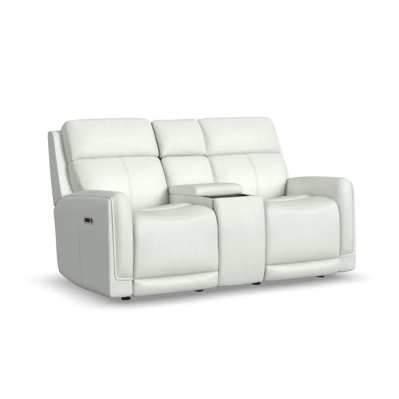 Alister Power Gliding Loveseat With Center Console And Dual Headrests 3
