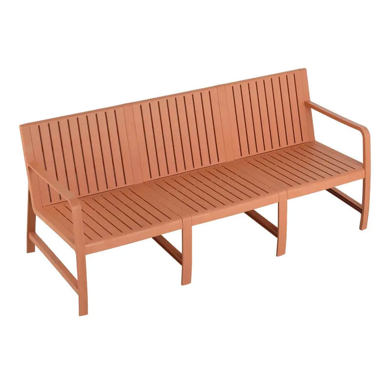 All-Weather 3-Seater Sofa: Uv-Resistant, Waterproof, And Heavy-Duty Indoor/Outdoor Design 2