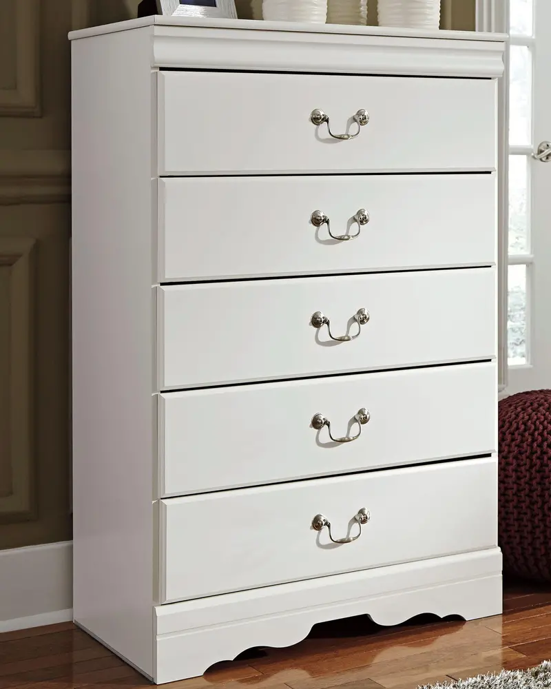Anarasia Five-Drawer Vertical Chest 1