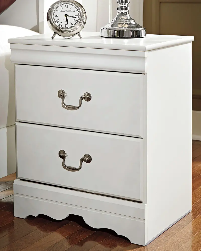 Anarasia Two-Drawer Nightstand – Ashley Express Collection 1