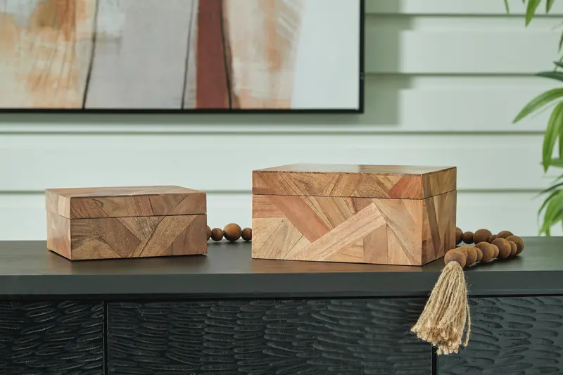 Antford Dual-Box Decor Set – Ashley Express 1