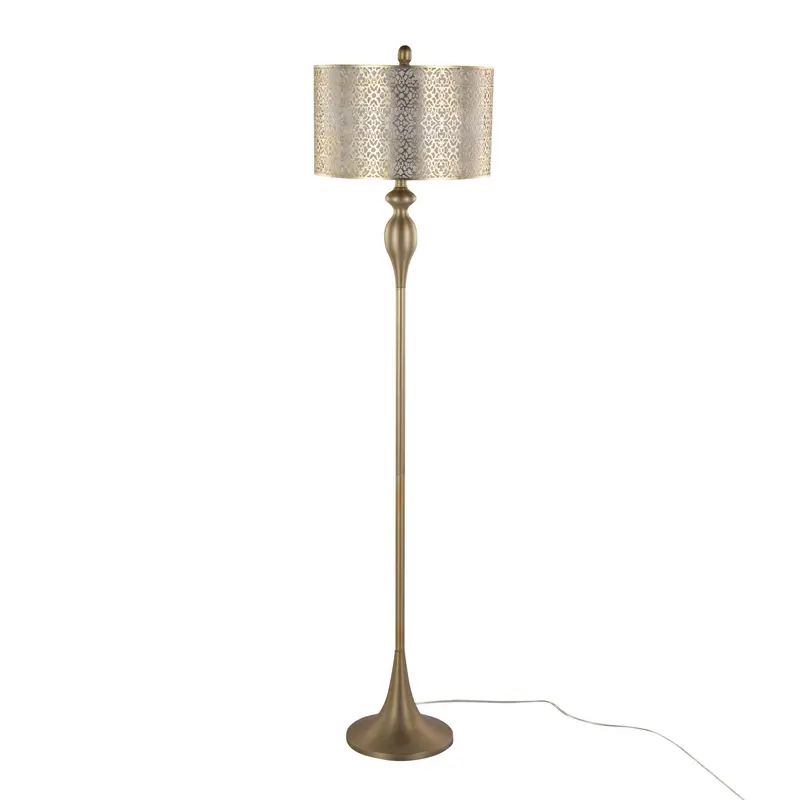 Ashland Laser-Cut Floor Lamp – Contemporary Accent Lighting 1