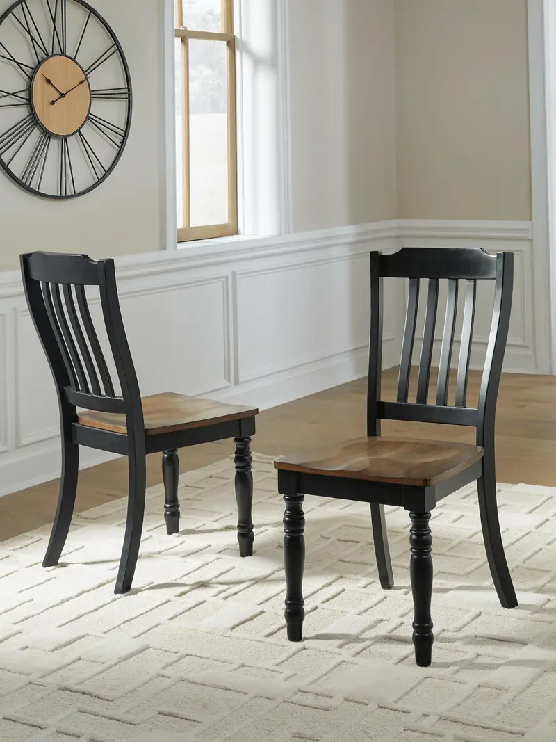 Ashley Express Clorazi Fabric Dining Side Chairs (Set Of 2) 1