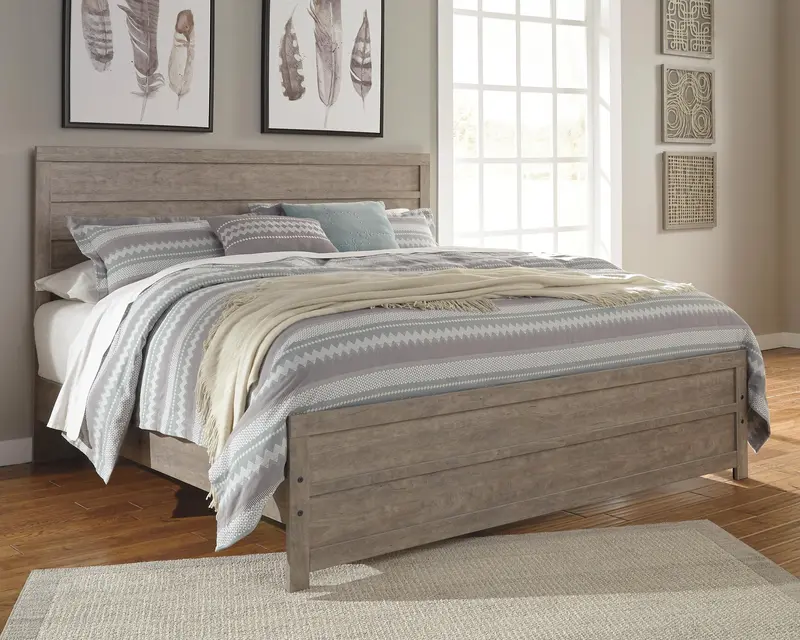Ashley Express Culverbach Panel Bed Frame With Clean-Line Design 1