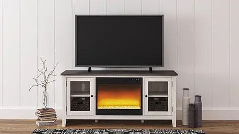 Ashley Express Dorrinson 60-Inch Electric Fireplace Tv Stand 1