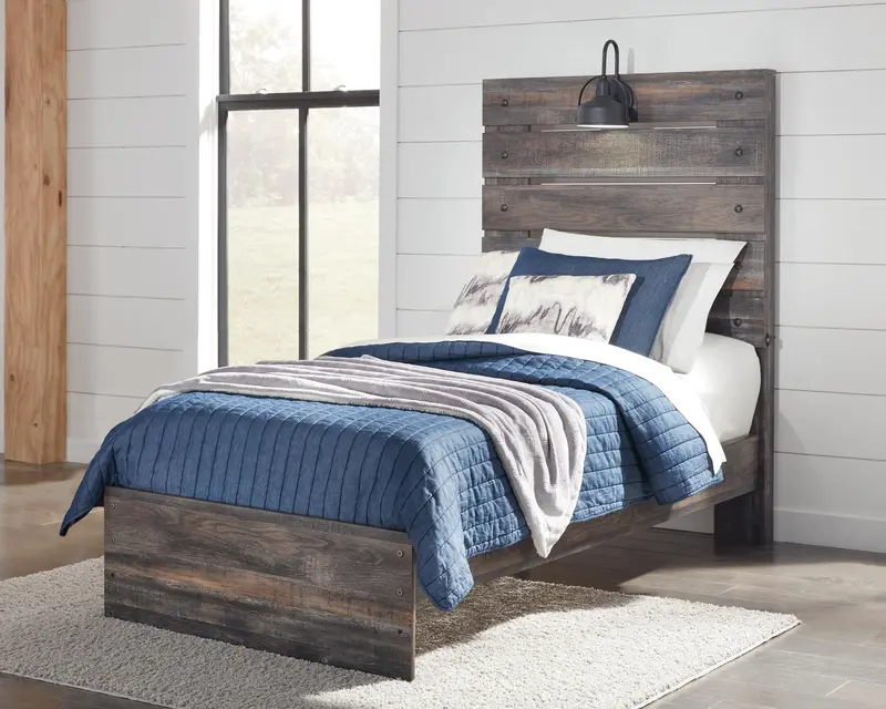 Ashley Express Drystan Modern Panel Bed 1