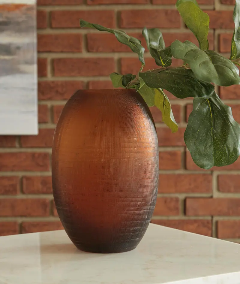 Ashley Express Embersen Matte Ceramic Centerpiece Vase 1
