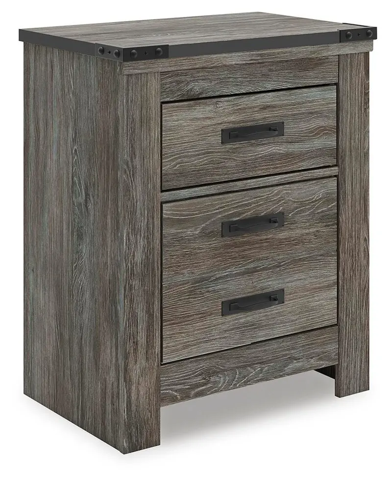 Ashley Express Frandern Two-Drawer Nightstand 1