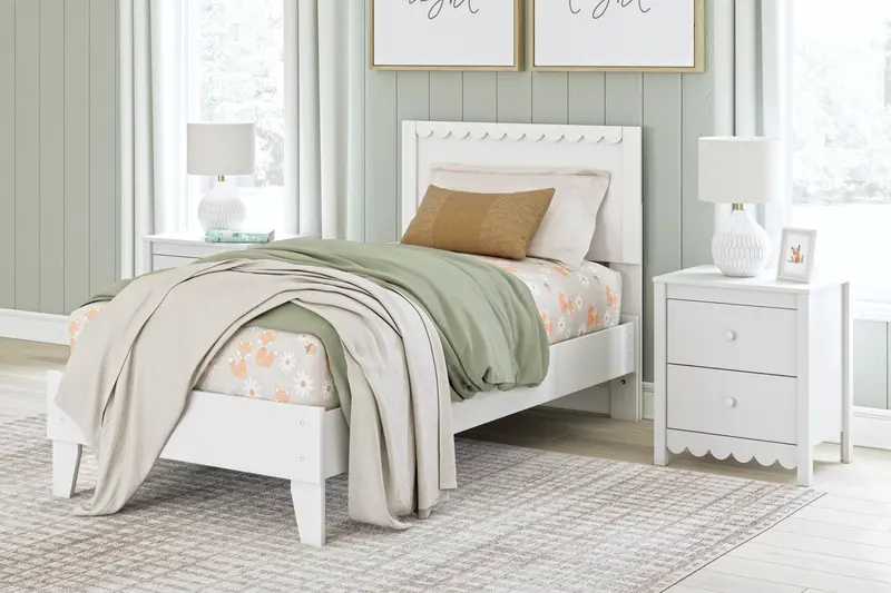 Ashley Express Hallityn Panel Platform Bed – Modern Low-Profile Design 1