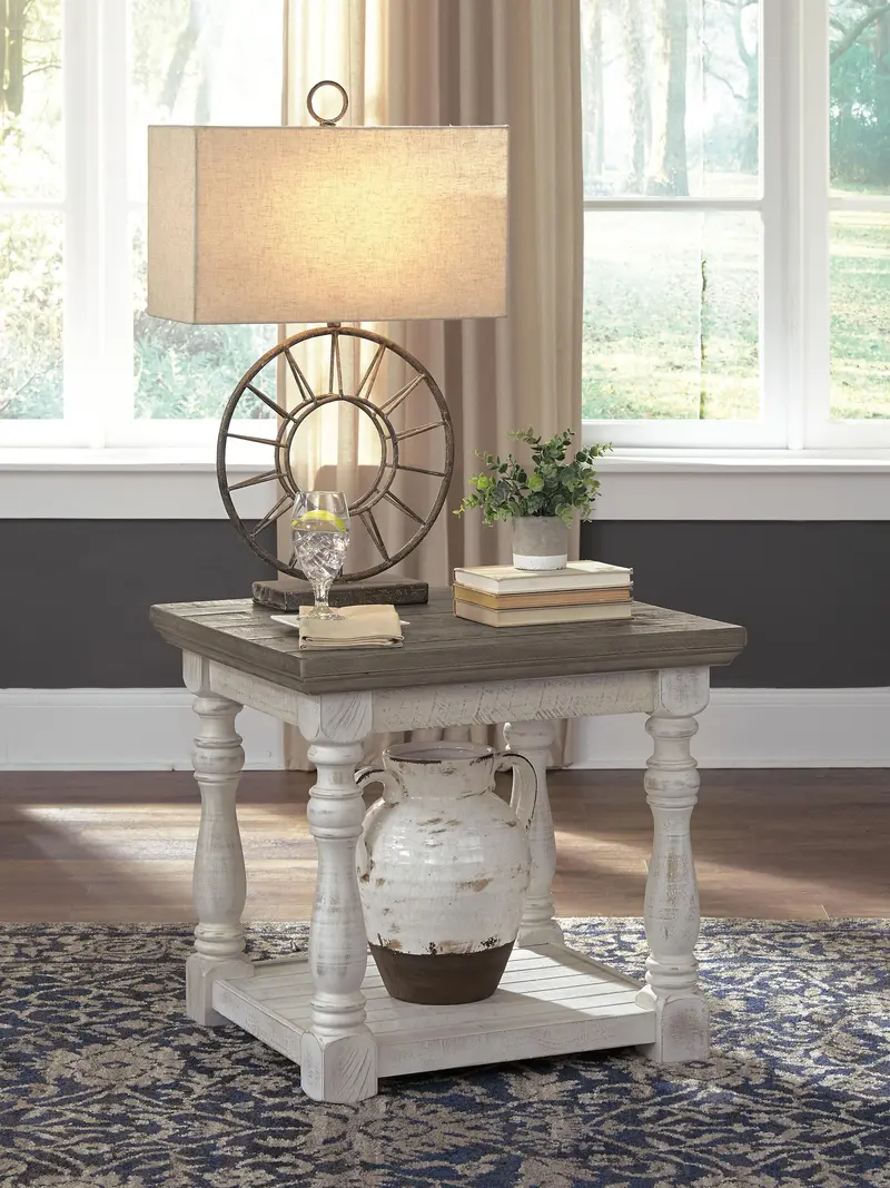 Ashley Express Havalance Rectangular Wood End Table 1