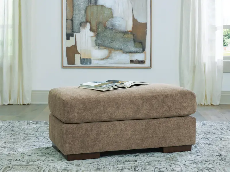 Ashley Express Jayne Park Fabric Ottoman – Accent Piece 1