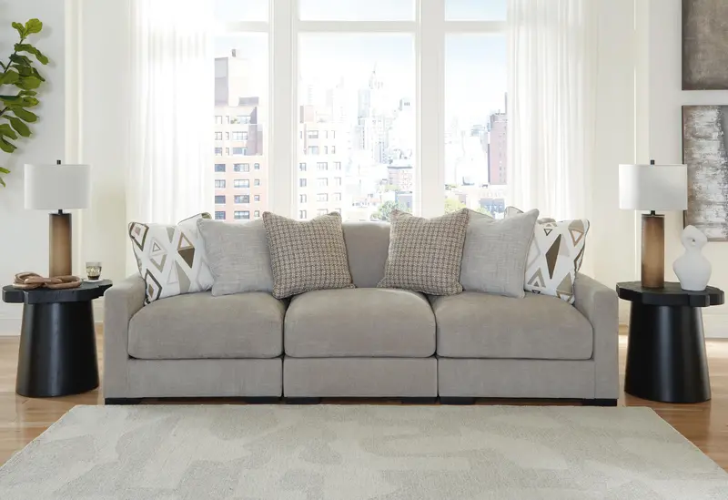 Aslan Court 3-Piece Sofa Sectional – Spacious Modular Living Room Set 1