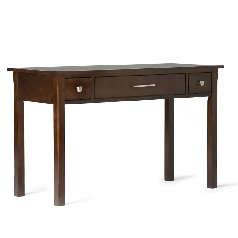 Avalon Writing Desk – Artisan Office Desk With Drawers & Cable Management 1