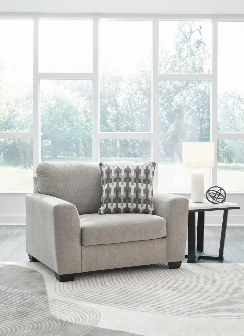 Avenal Park Chair And A Half Featuring Deep Seating & Pillowed Back 1