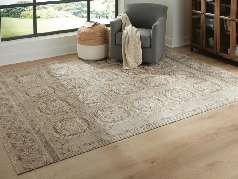 Bachby Medium Area Rug By Ashley Express 1