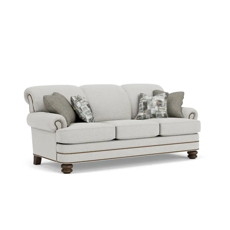 Bay Bridge Nailhead-Trimmed Sectional Sofa 1