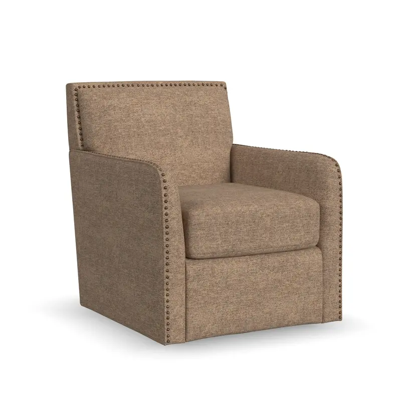 Beckett Modern Living Room Swivel Accent Chair 1