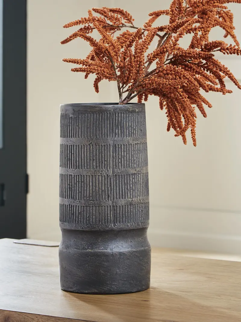 Beninworth Ceramic Table Vase – Ashley Express Collection 1