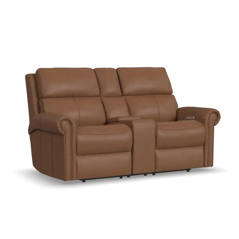 Bernard Nailhead-Trimmed Loveseat – Classic Upholstered Sofa 3