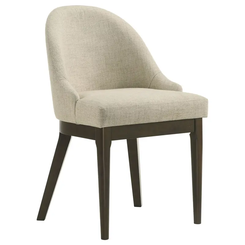 Blakely Beige Upholstered Dining Side Chairs (Set Of 2) 1