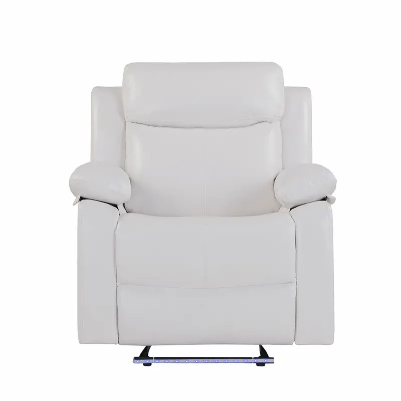 Blanche Pillow-Top Glider Recliner With Built-In Led Lighting 1