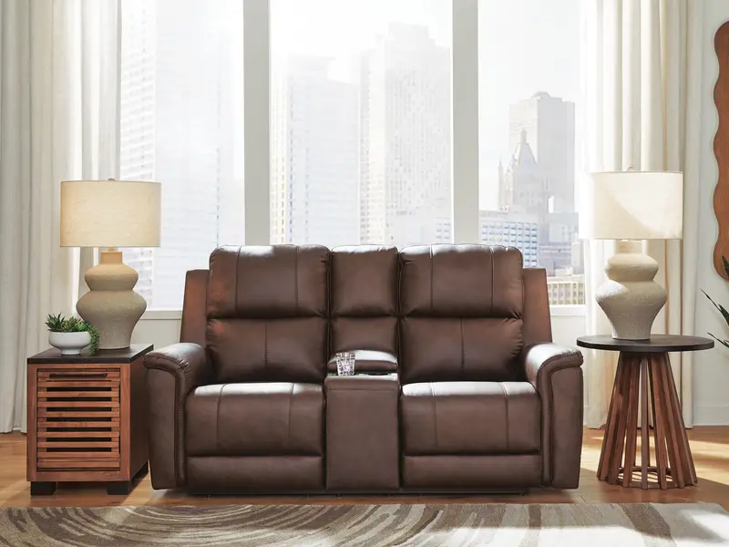 Bleckley Power Reclining Loveseat With Adjustable Headrest 1