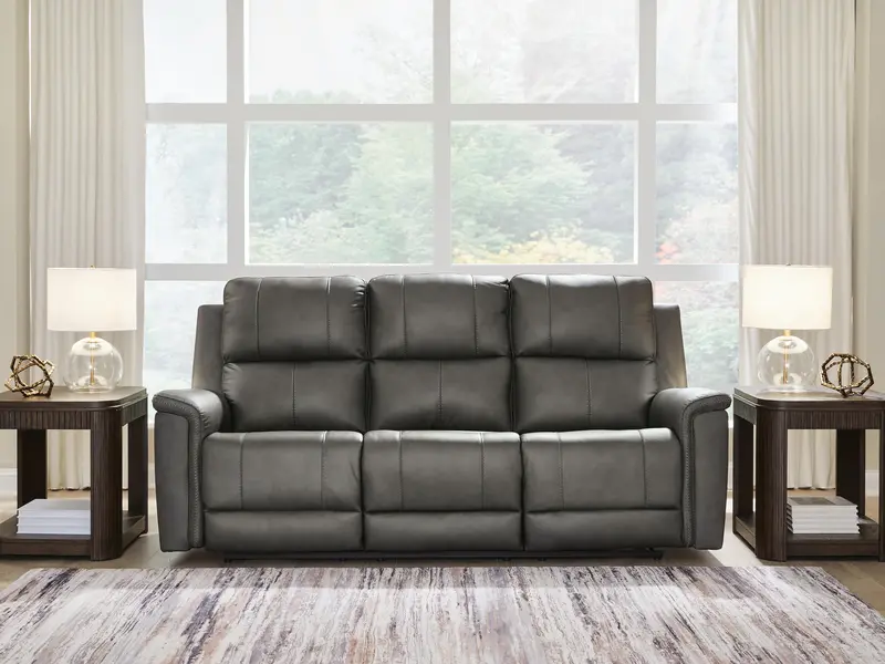Bleckley Power Reclining Sofa With Adjustable Headrest 1