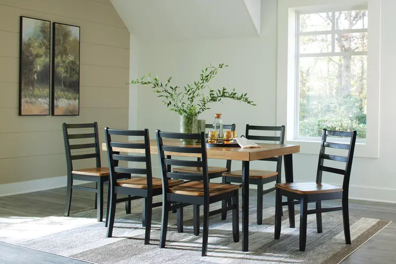 Blondon Rectangular 7-Piece Dining Set 1