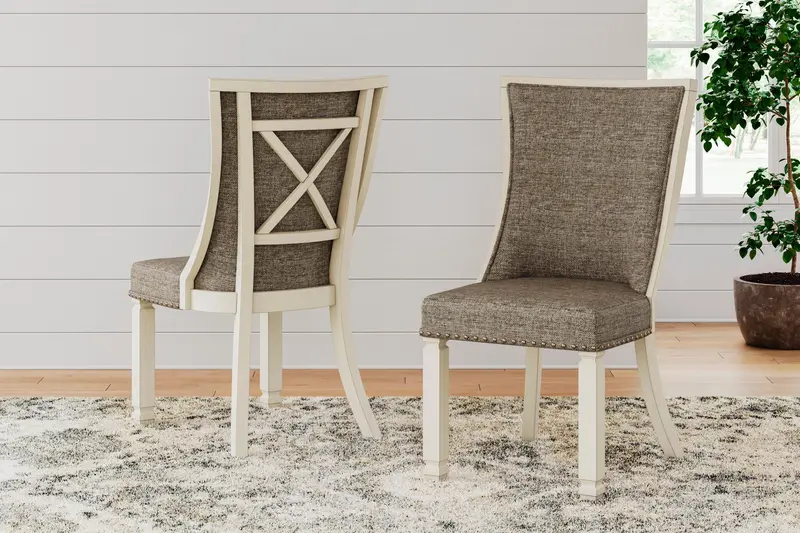 Bolanburg Upholstered Dining Side Chair – Twin Pack 1