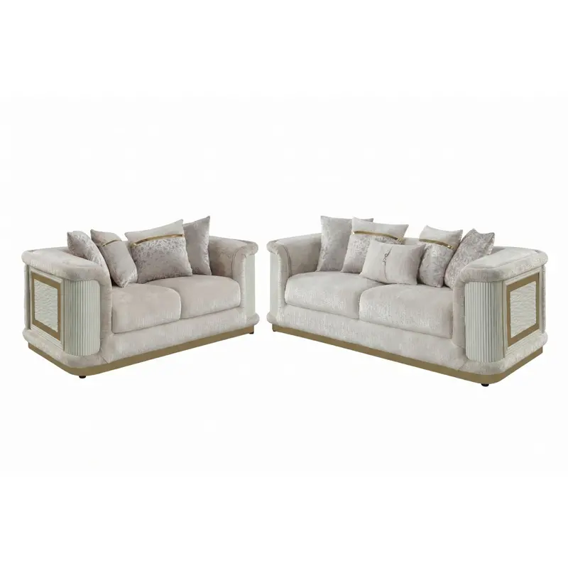 Bona Modern Living Room Furniture Set With Clean Lines 2