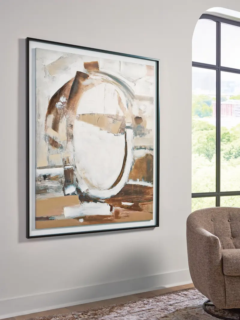 Bradlow Textured Wall Art – Modern Decorative Canvas 1