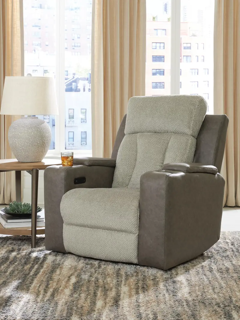 Branthorpe Power Recliner Chair With Adjustable Headrest 1