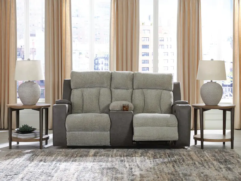 Branthorpe Power Reclining Loveseat With Adjustable Headrest 1