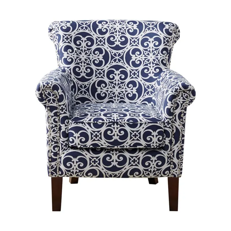 Brooke Tight-Back Club Chair – Contemporary Upholstered Accent Seating 2