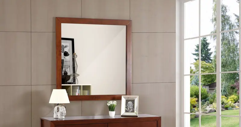 Burlington Transitional Wall Mirror – Sleek Framed Accent For Hallway Or Bedroom 2