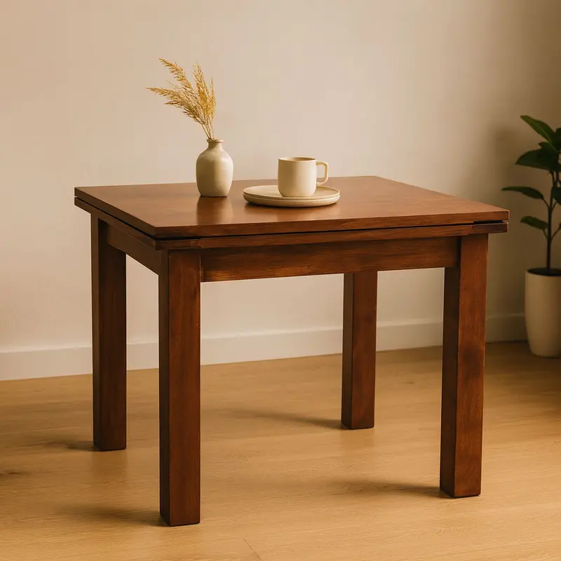 Butterfly Chestnut Dining Table – Expandable Butterfly Leaf Extendable Table 1