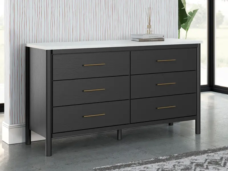 Cadmori Six-Drawer Dresser With Modern Design 1