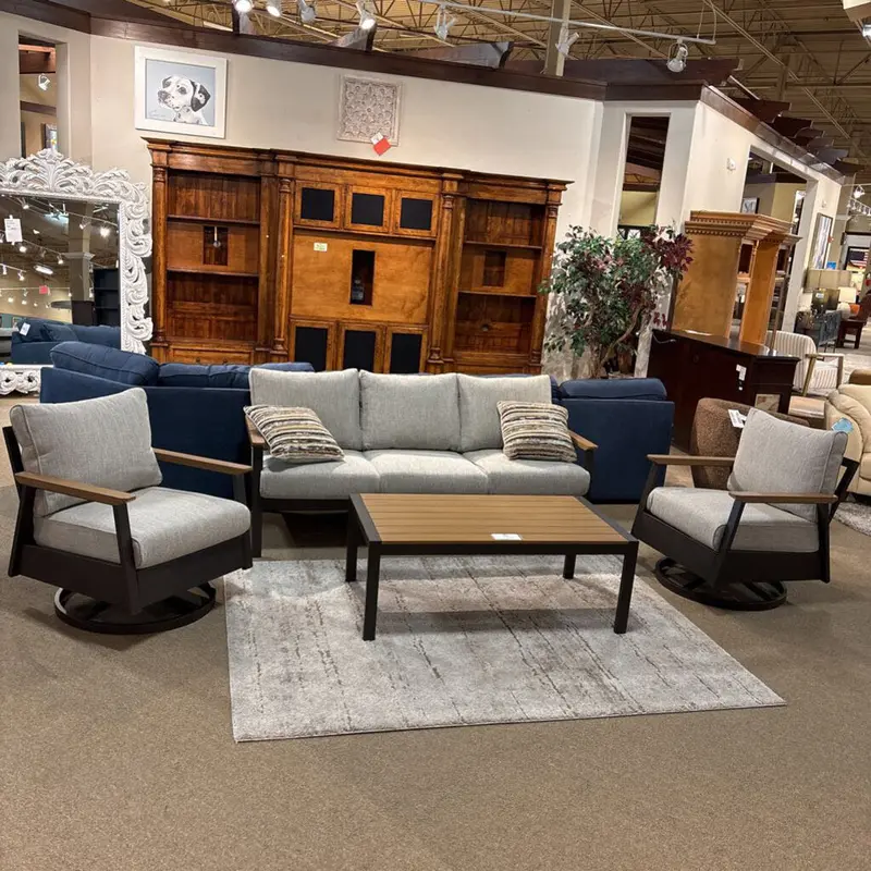 Carmel Highlands Dining Set – Sofa, Chairs & Table (Limk) 1