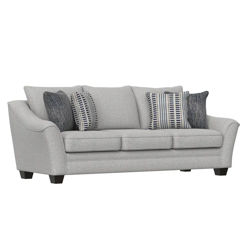 Casey City Fog Fabric Sofa 1