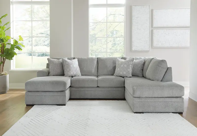 Casselbury L-Shaped 2-Piece Sectional Featuring Chaise Lounge 1