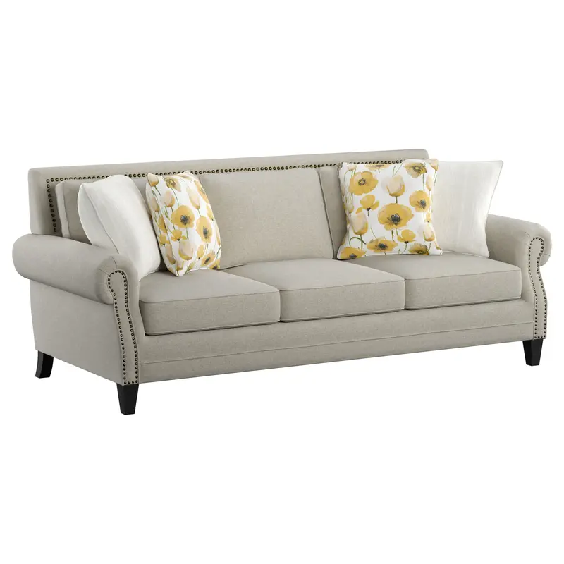 Celia Saxon Beige Sofa 1