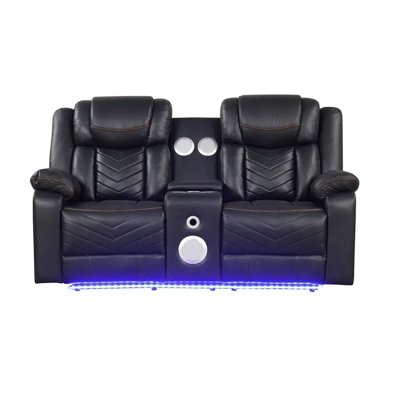 Challenger Led Power Reclining Loveseat 1