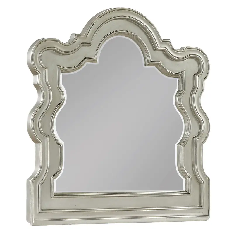 Champagne Led-Accented Bedroom Mirror – Bella Collection (Dresser Not Included) 1