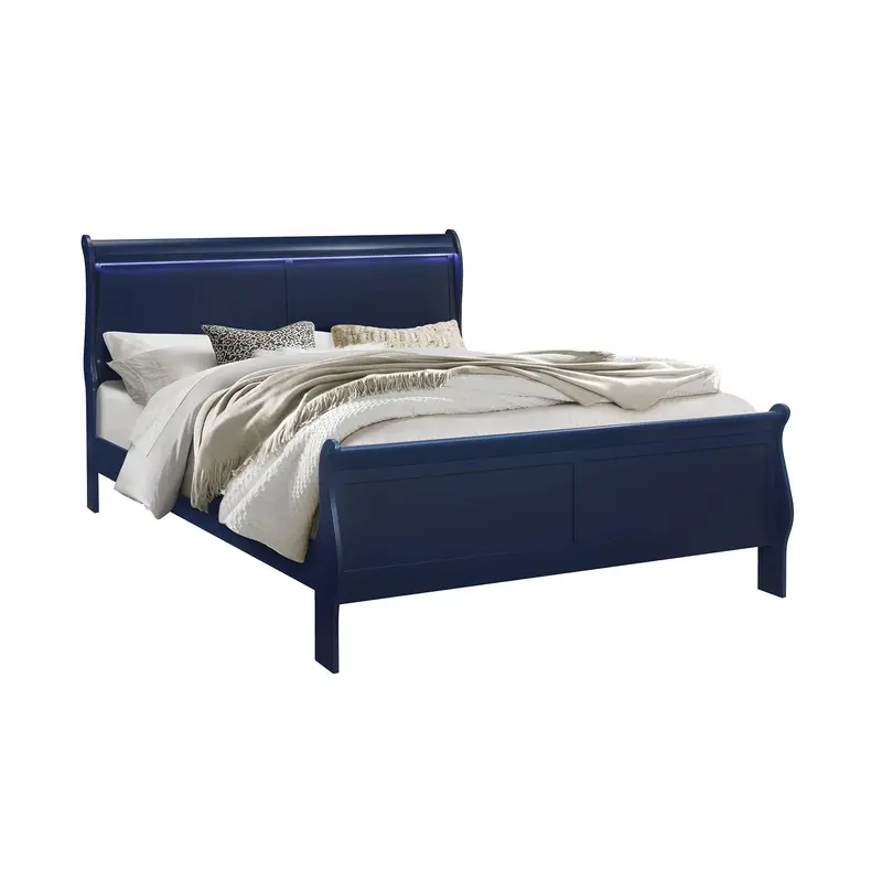 Charlston Led Bed Frame – Illuminated Platform Style 1